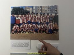 Exposición 100 Años de Futbol en Mula